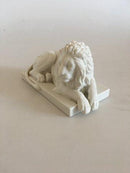 Royal Copenhagen Thorvaldsen Lion glazed No 3792