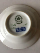 Royal Copenhagen Tradition Hvid Halvblonde m. Guld Kaviar Kuvertkål / Smør Kuvertskål No 504