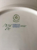 Royal Copenhagen Tradition Hvid Halvblonde m. Guldkant Spisetallerken No 571