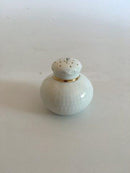 Royal Copenhagen Tradition Hvid Halvblonde med Guld Peber Bøsse No 711