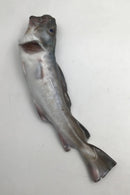 Royal Copenhagen Unika Figur af Torsk / Fisk signeret at Hallin i 1889 unika nummer 1059