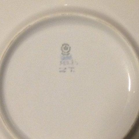 Royal Copenhagen Unika Vægtallerken af Andy CT fra 1985