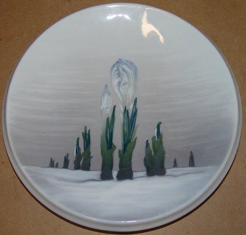 ロイヤルコペンハーゲン 1902年製 ジェニー・メイヤー作 ユニークウェイトプレート