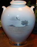 Royal Copenhagen Unika Vase von Gotfred Rode von 1930 mit Kühen