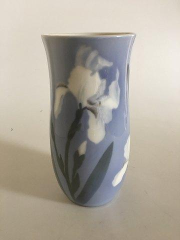 Royal Copenhagen Unika Vase fra 1896 med Iris