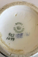 Royal Copenhagen Vase 903/1049 med Rose Motiv