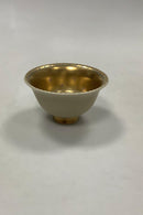 Royal Copenhagen Vase in Matte glaze with gold decoration No 1002 / 23