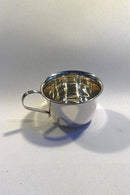 SAV(Scandia Affinerings Værk) Sølv Barnekop