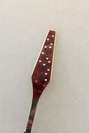 orenco Christmas Spoon 1969 made of gilded sterling silver with enamel. Measures 16,5 cm (6 ½")