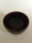 Large Ivan Weiss Unique Bowl in Oxblood Glaze from Royal Copenhagen