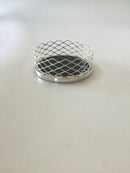 Svend Weihrauch F. Hingelberg Weintablett aus Sterlingsilber