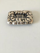 Thorvald Bindesbøll Silver Belt Buckle from Holger Kyster