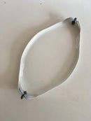 Tidlig Royal Copenhagen Skærsommernatsdrøm Ovalt Fad med Guldsmed. Blålig Tone.