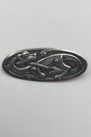Tysk? Sølv Fabeldyr Broche