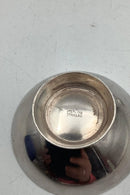 Volmer Bahner Sterling Sølv Salt og Pebersæt Blå emalje Måler Saltkar