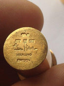 Wiwen Nilsson Forgyldt Sterling Sølv Salt/Pepper Bøsse