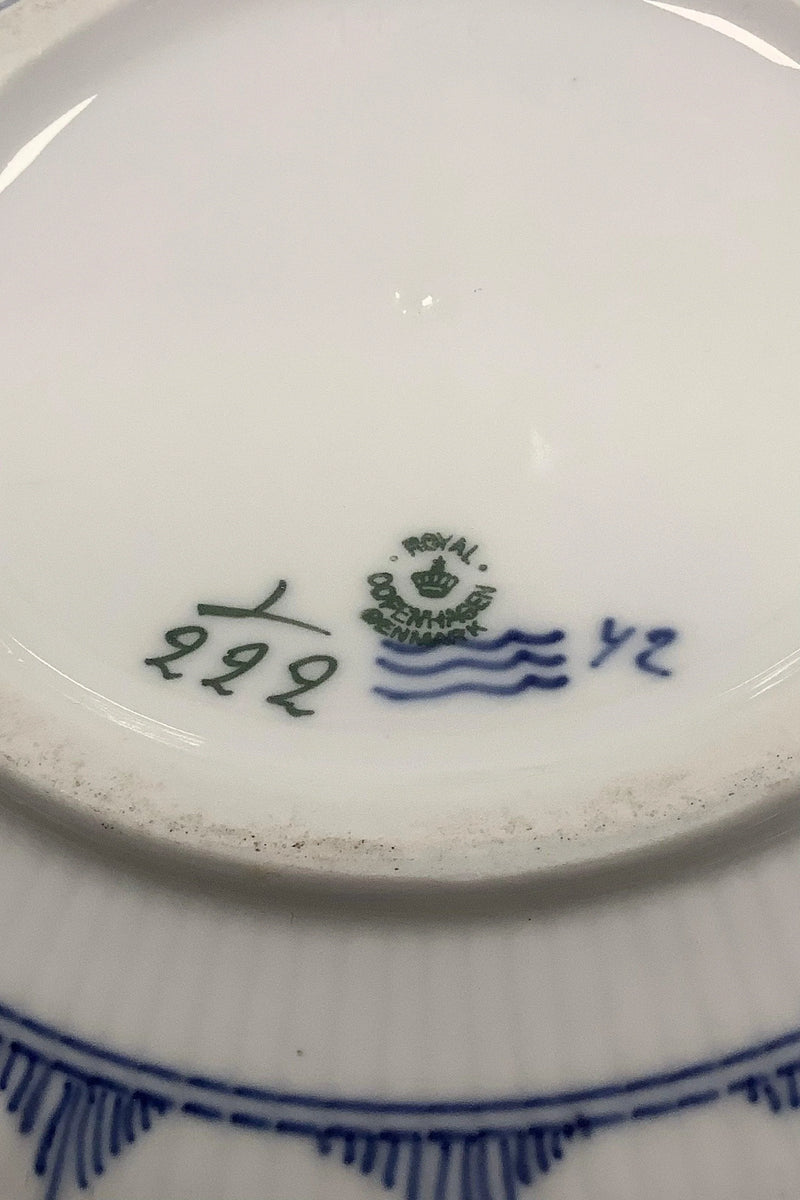 Royal Copenhagen Musselmalet Riflet Terrin No. 222