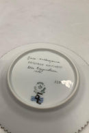 Royal Copenhagen Privat gemalt Flora Danica Kuchenteller Nr 3552