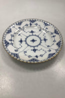 Royal Copenhagen Musselmalet Helblonde Tallerken med guld No 1085