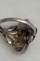 Georg Jensen Sterling Sølv Ring  No 48, To sølvsten