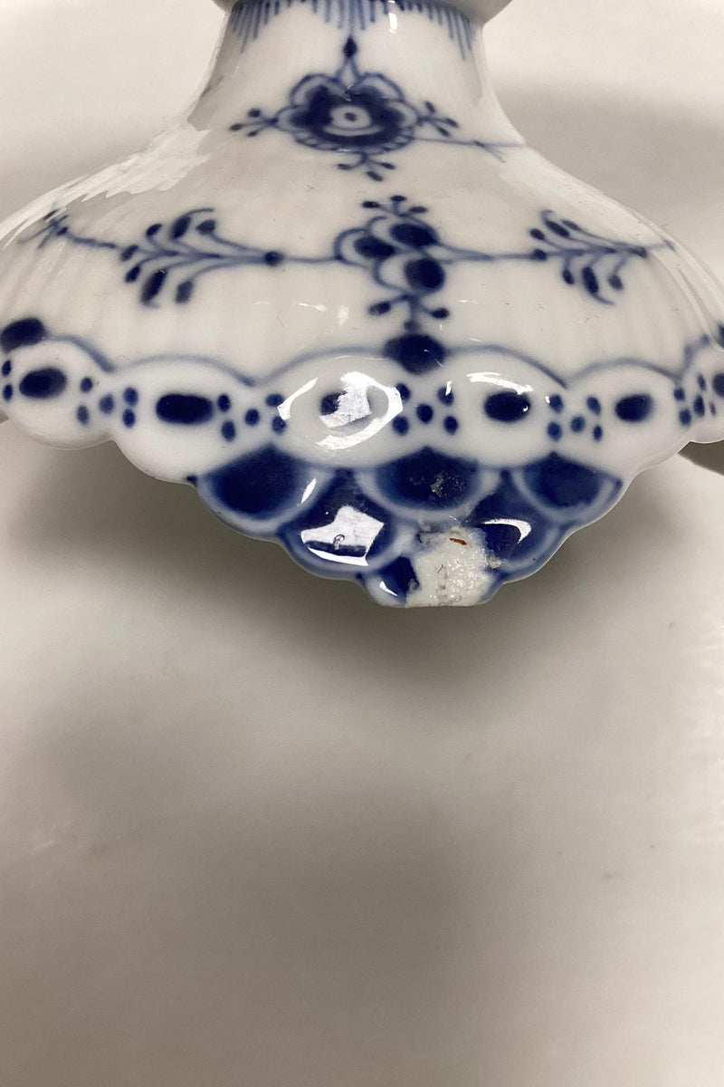 ロイヤルコペンハーゲン ブルーフルーテッドハーフレースボウル No.513