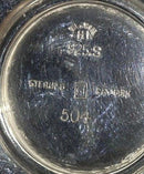 Georg Jensen Sterling Silver Lysestager af Harald Nielsen fra 1933-1944 No 504