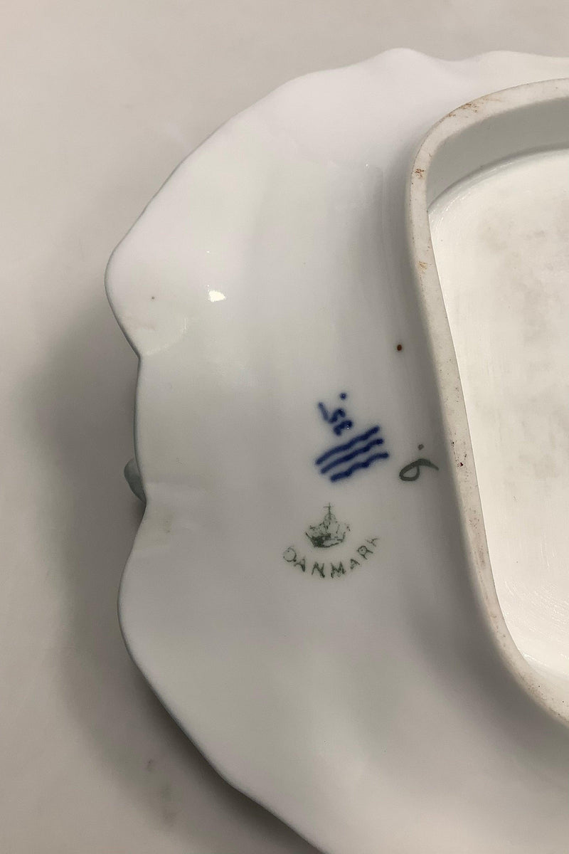 Royal Copenhagen Art Nouveau Bakke med Frø No 9