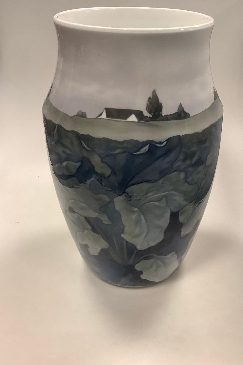 Royal Copenhagen Art Nouveau Unika Vase af Carl Mortensen fra 1898