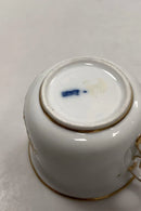 Antik Royal Copenhagen Kaffekop med Blomster Motiv
