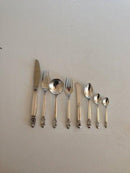 Georg Jensen Sterling Silber König Besteck Set von 80 Stück