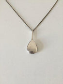 Anton Michelsen Sterling Sølv Vedhæng med Kæde