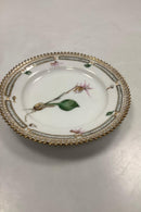 Royal Copenhagen Privat gemalt Flora Danica Kuchenteller Nr 3552