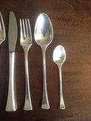 Hans Hansen Sterling Silber Kristine Dinner und Lunch Set 72 Teile