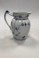 Royal Copenhagen Blauer geriffelter einfacher großer Krug Nr. 162