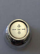 Georg Jensen Sterling Sølv salt kar med ske No 236 og No 130