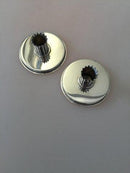 Par Georg Jensen Jørgen Jensen Lysestager i Sterling Sølv  No 895