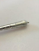 P. Hertz Sølv Krummeske fra 1870's. Måler 27,4cm