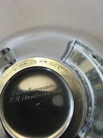 Georg Jensen Sterling Sølv skål af Sigvard Bernadotte No 990B