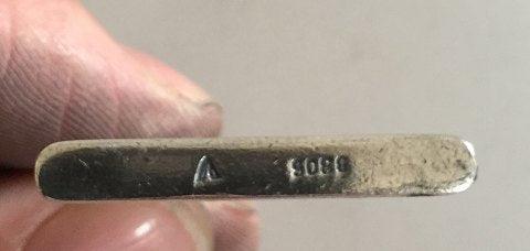 Cigarklipper i 830 Sølv