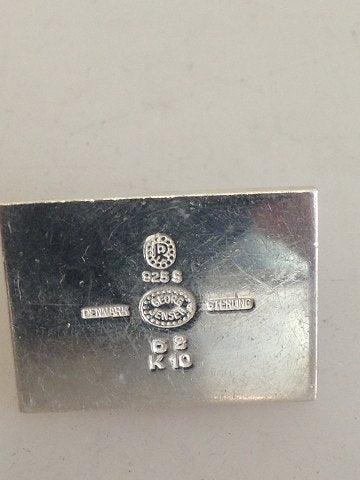 Georg Jensen Konge Sterling Sølv Menu Kortholder No 62