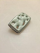 ロイヤル・コペンハーゲン A.ドラグステッド・ヤイス・ニールセン スターリングシルバー＆ポーセリン・ブローチ