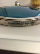 ジョージ ジェンセン ブラシ＆ミラー No 4000 スターリングシルバー＆ポーセリン ハラルド ニールセンによるデザイン。