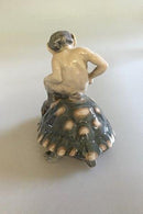 Royal Copenhagen Knud Kyhn Figurine Faun/Pan on a Turtle No 1880