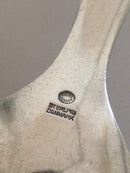 Georg Jensen Sterling Sølv Ornamental Salat Sæt No 136