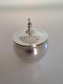 ジョージ ジェンセン ハラルド ニールセン作 スターリングシルバー 蓋付きボウル No 172C