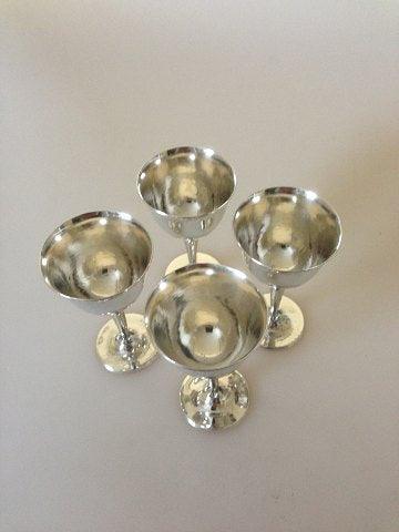 Georg Jensen Sterling Sølv Likør Glas No 553