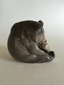 Royal Copenhagen Figurine of a Bear Chewing its Toe No 351