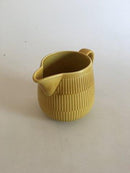 Aluminia Marselis Gerippter gelber Milchkrug