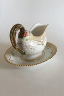 ロイヤルコペンハーゲン フローラ ダニカ スリーピングジャグ ソーサー No 3556