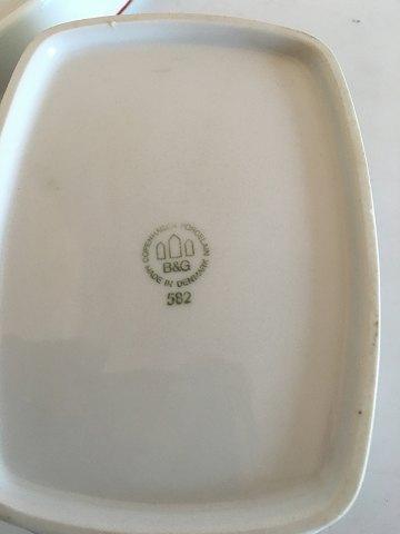 Bing & Grøndahl Smørkrukke No 582 fra Apotekerserien